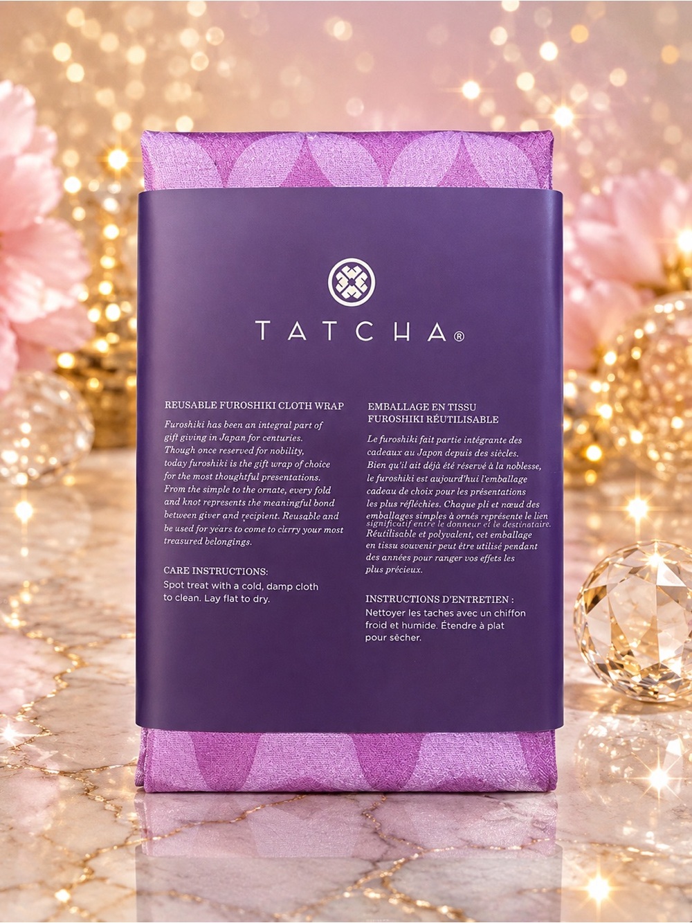 TATCHA Reusable Furoshiki Cloth Wrap